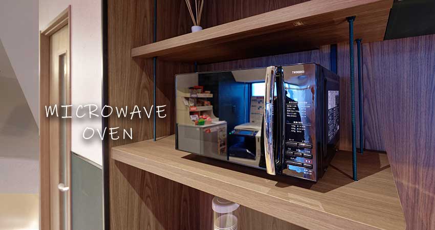プレミアムオフィス秋葉原の電子レンジ・冷蔵庫