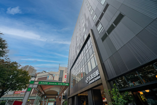 JR五反田駅の出入口