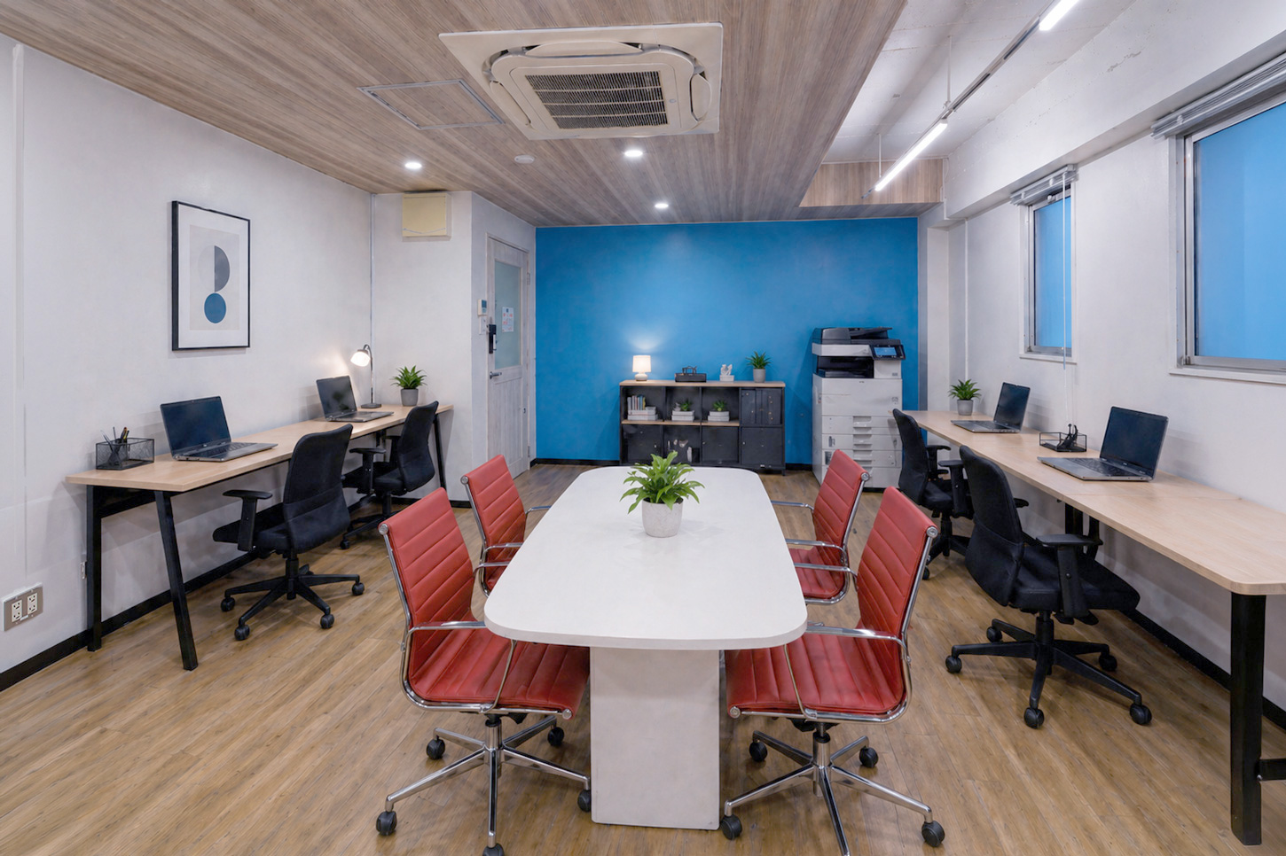 PREMIUM OFFICE 麹町のセットアップオフィス室内