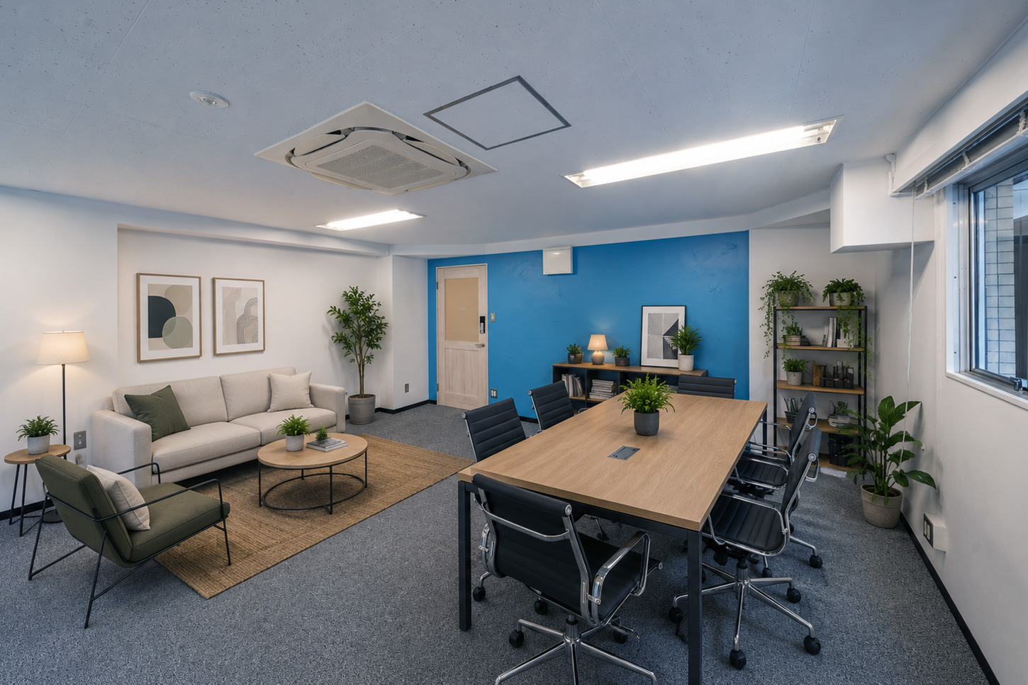 PREMIUM OFFICE 麹町 アートを使ったオフィススタイル